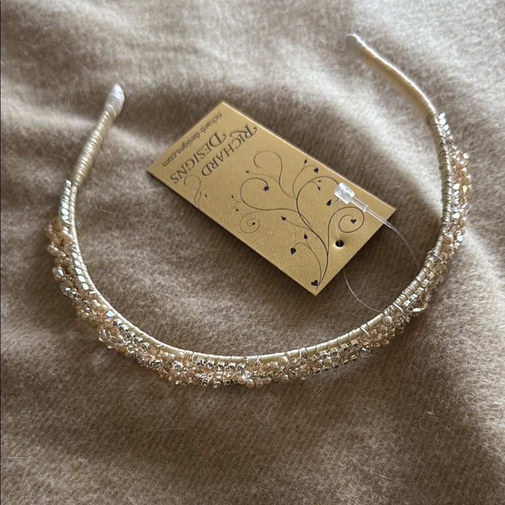Gold Crystal Headband
